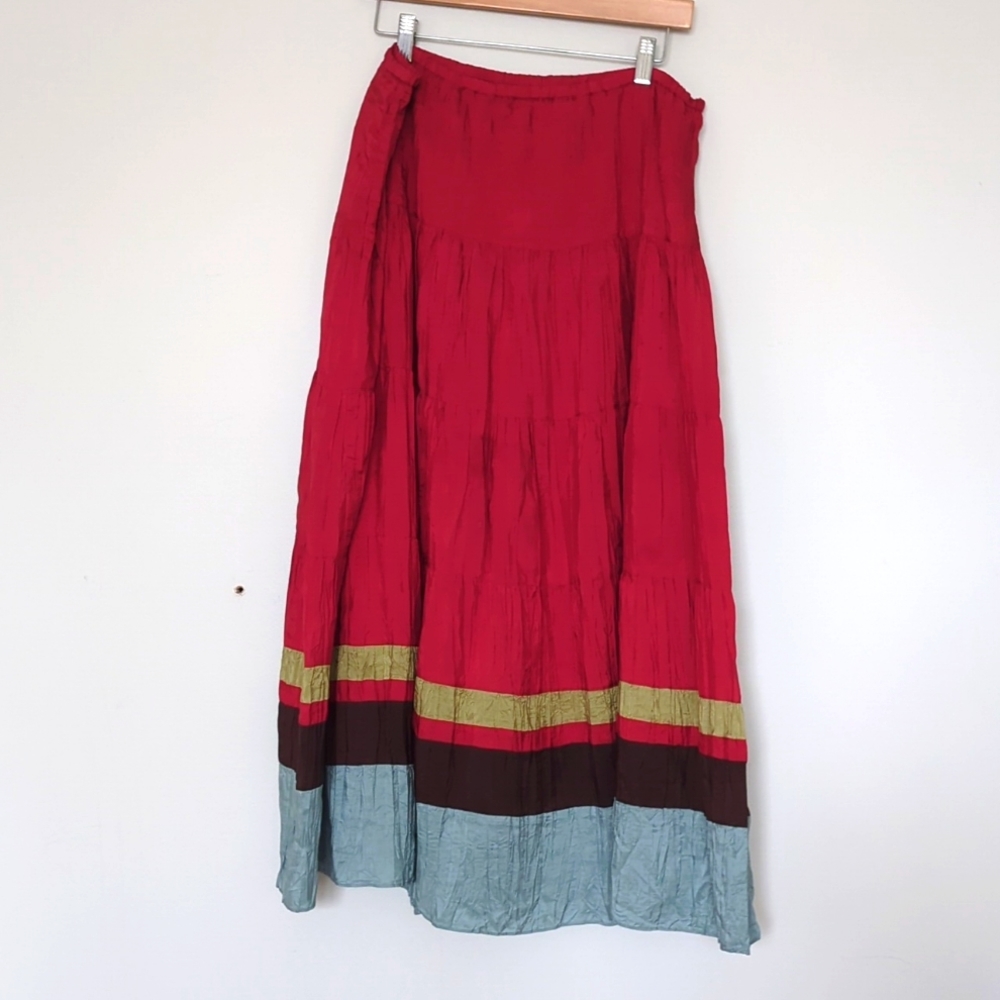 Boden Silk Skirt